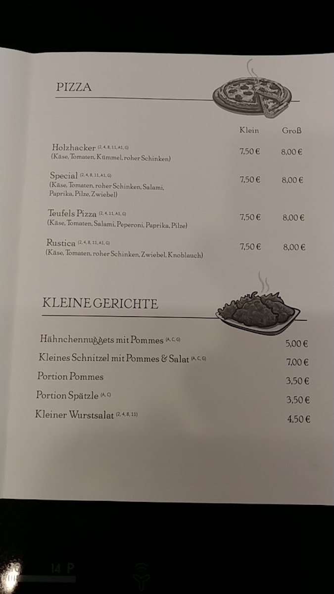 Menu Beim Pius - Gasthaus-6