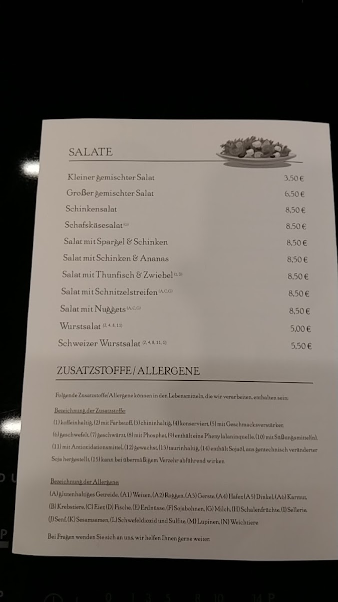 Menu Beim Pius - Gasthaus-7